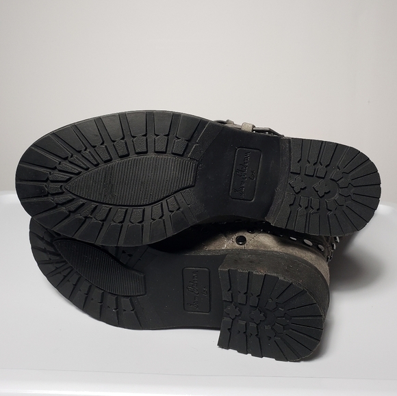 SAM EDELMAN Deryn Belted Suede Boot - Picture 4 of 6